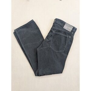 Polo Ralph Lauren Pants Mens 34x30 Black Cotton Corduroy Straight Leg Zip Fly